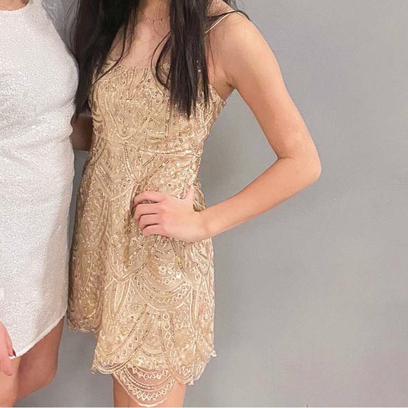 Sequin Mini Dress - Picture 4 of 4